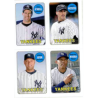 O'NEILL / PETTITTE / JETER / RIVERA 2013 TOPPS BLANK BACK