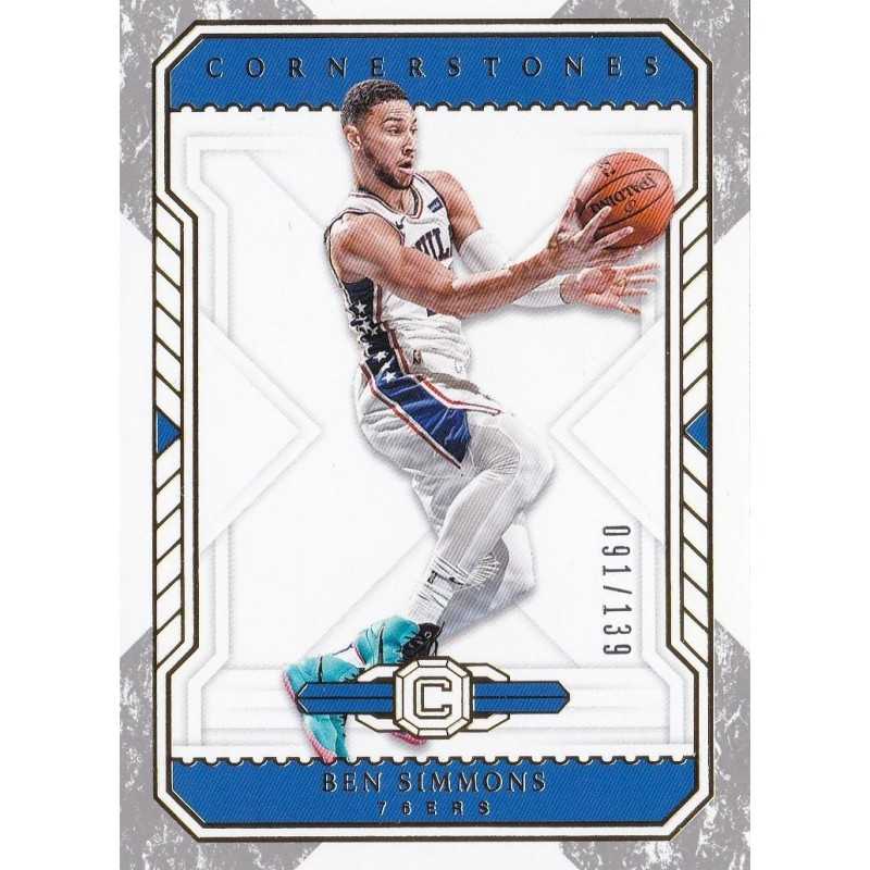 BEN SIMMONS 2018-19 PANINI CORNERSTONES /139