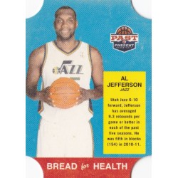 AL JEFFERSON 2010-11 PANINI PAST & PRESENT BREAD FOR HEALTH