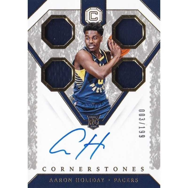 MO BAMBA 2018-19 PANINI CORNERSTONES ROOKIE AUTO JERSEY 003/199