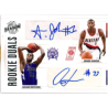 HASSAN WHITESIDE / ARMON JOHNSON 2010-11 PANINI UPDATE DUAL ROOKIE AUTO /99