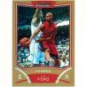 T.J FORD 2008-09 BOWMAN CHROME GOLD REFRACTOR /50