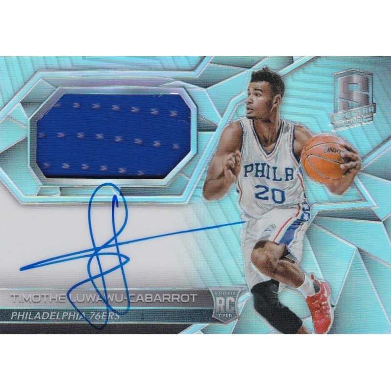 TIMOTHE LUWAWU-CABARROT 2016-17 PANINI SPECTRA AUTO JERSEY ROOKIE /300