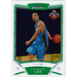 COURTNEY LEE 2008-09 BOWMAN CHROME XFRACTOR ROOKIE /299