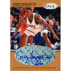 COREY MAGGETTE 1999 SAGE AUTO GOLD /310