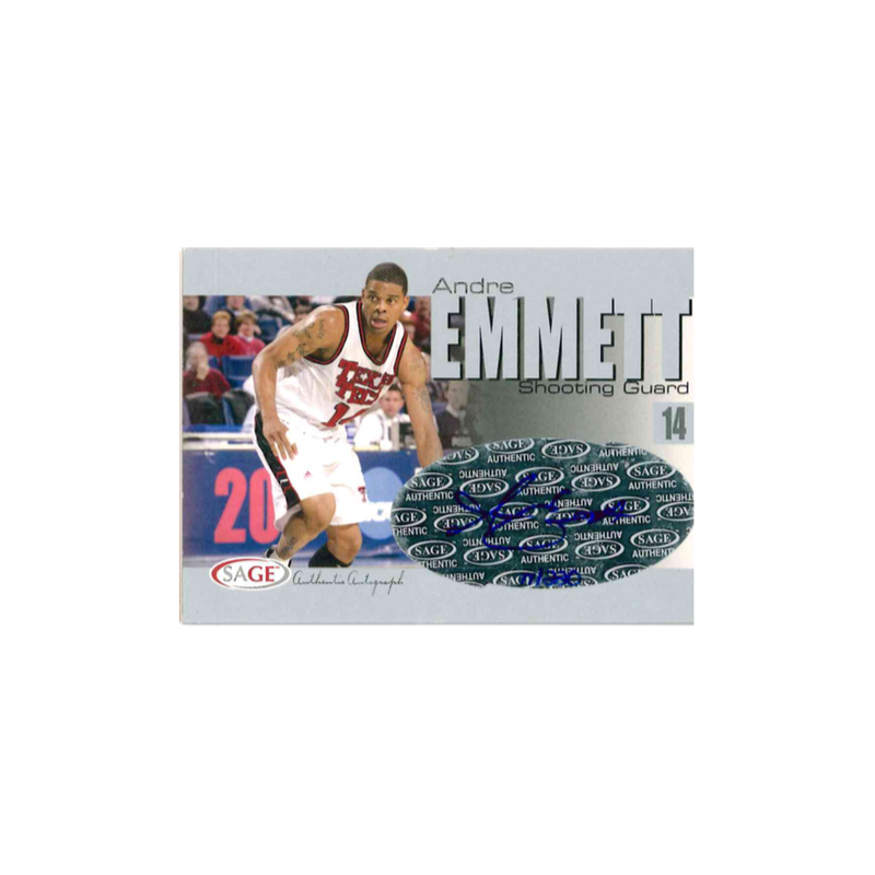 ANDRE EMMETT 2004 SAGE AUTO SILVER /220 - ( VG )