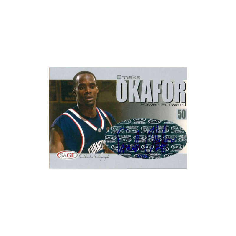 EMEKA OKAFOR 2004 SAGE AUTO SILVER /120