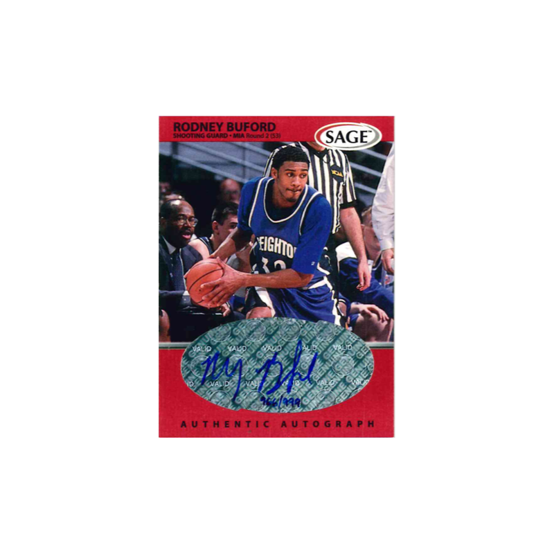 RODNEY BUFORD 1999 SAGE AUTO /999