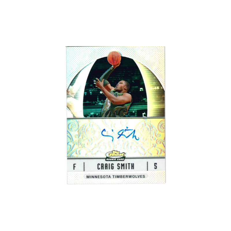 CRAIG SMITH 2006-07 TOPPS FINEST REFRACTOR ROOKIE AUTO