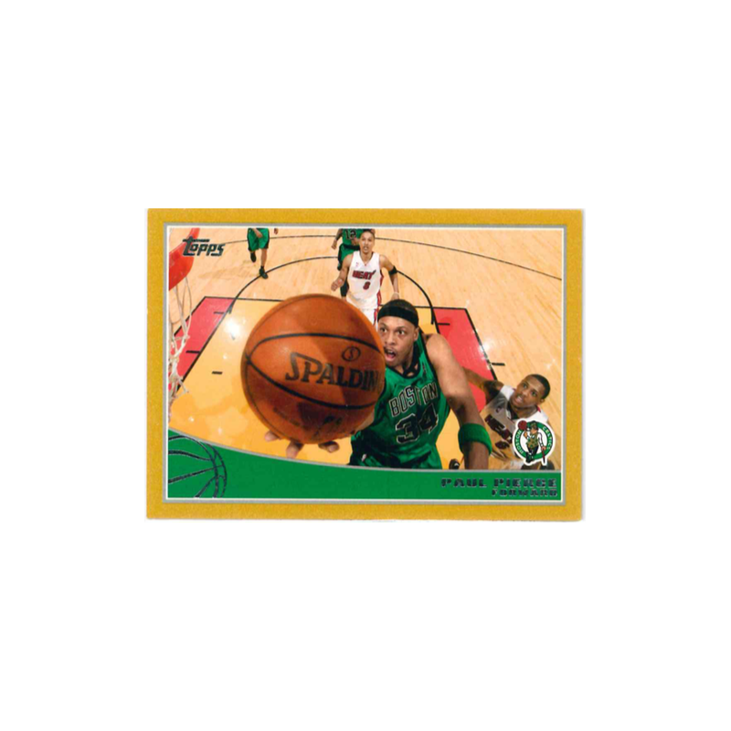 PAUL PIERCE 2009 TOPPS GOLD /2009