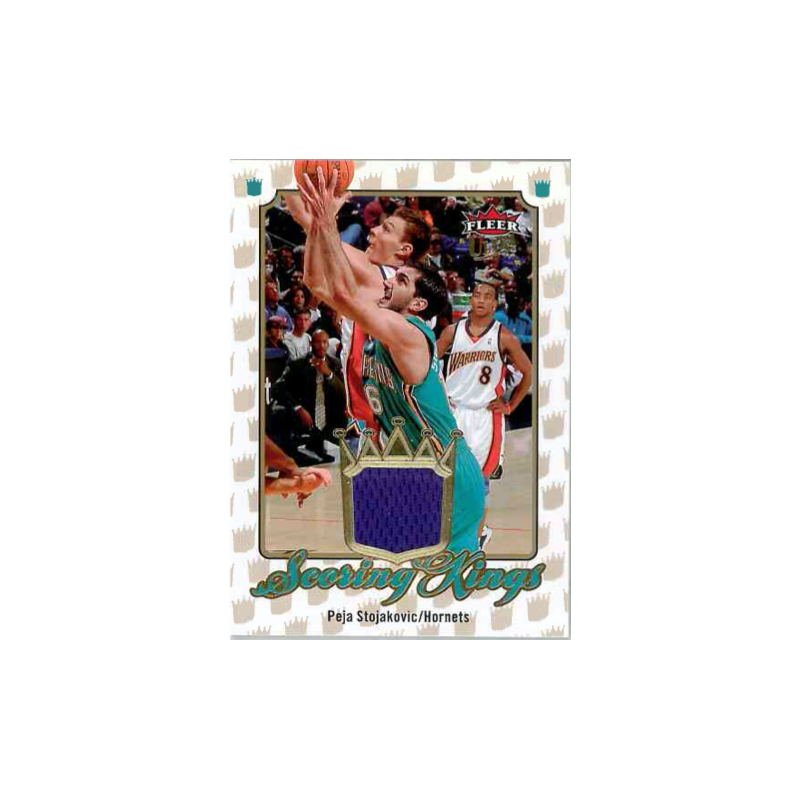 PEJA STOJAKOVIC 2007-08 FLEER ULTRA SCORING KINGS JERSEY