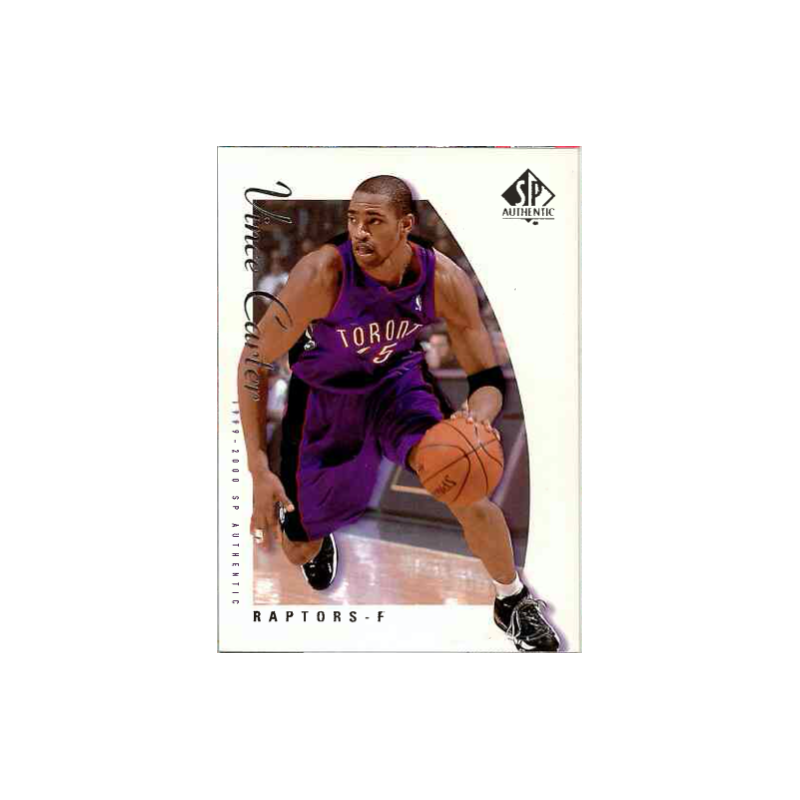 VINCE CARTER 1999-00 UPPER DECK SP AUTHENTIC