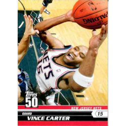 VINCE CARTER 2008 TOPPS 50