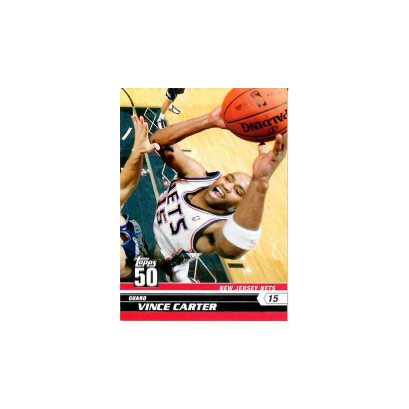 VINCE CARTER 2008 TOPPS 50