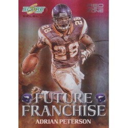 ADRIAN PETERSON 2008 SELECT FUTURE FRANCHISE RED ZONE /30