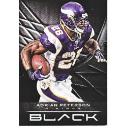 ADRIAN PETERSON 2012 PANINI BLACK /349