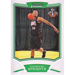 MARREESE SPEIGHTS 2008-09 BOWMAN CHROME REFRACTOR ROOKIE /499