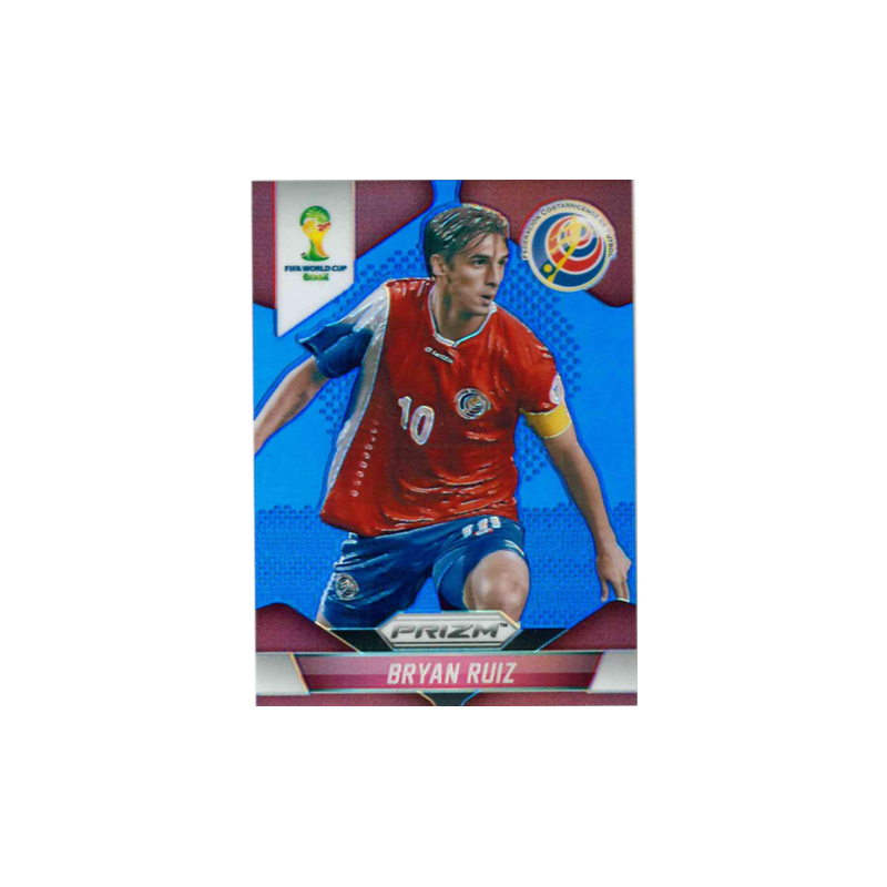 BRYAN RUIZ 2014 PANINI PRIZM WORLD CUP BLUE PRIZM /199