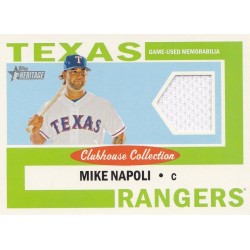 MIKE NAPOLI 2013 TOPPS HERITAGE CLUBHOUSE COLLECTION JERSEY