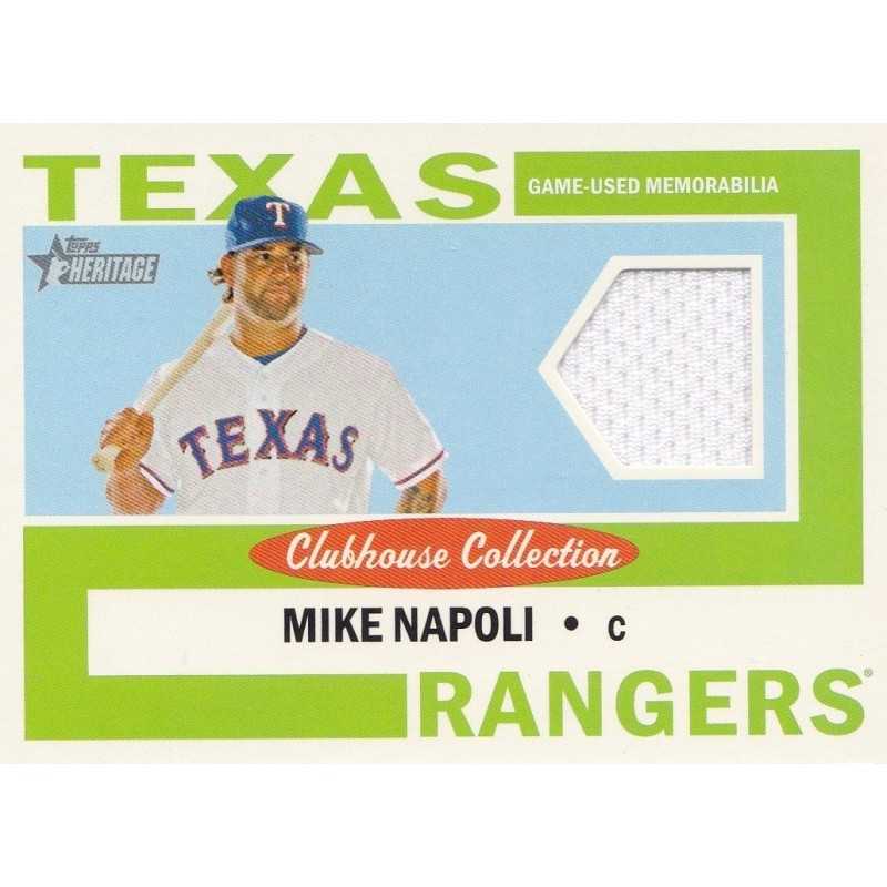 MIKE NAPOLI 2013 TOPPS HERITAGE CLUBHOUSE COLLECTION JERSEY