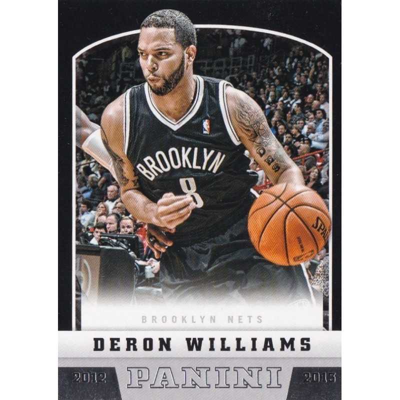 DERON WILLIAMS 2012-13 PANINI