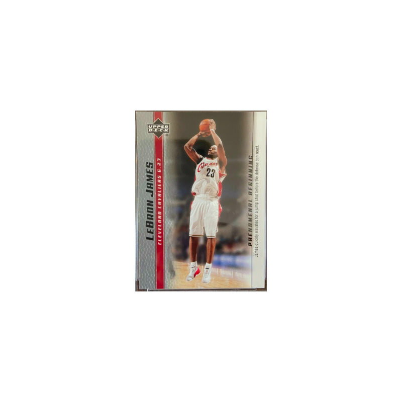 LEBRON JAMES 2004-05 PHENOMENAL BEGINNING - 3 - EXMT