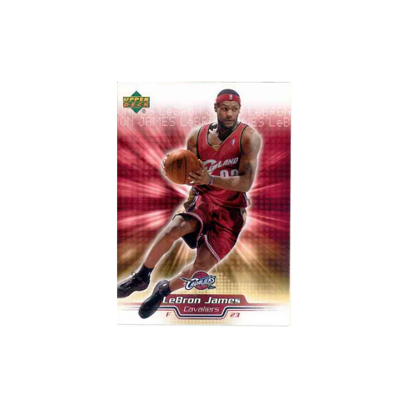 LEBRON JAMES 2005-06 UPPER DECK LEBRON JAMES FACTORY SET - LBJ13