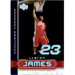 LEBRON JAMES 2003 UD SUPERSTARS ROOKIE INSERT LBJ-2 - EXMT CONDITION