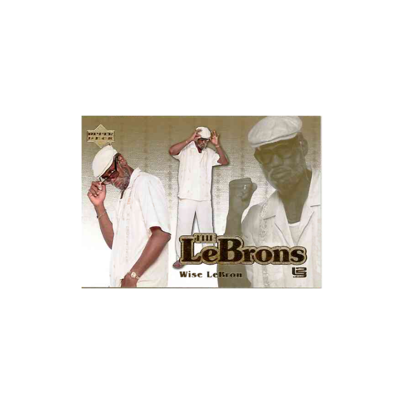 LEBRON JAMES 2006-07 UPPER DECK THE LEBRONS WISE LEBRON - LBJ7