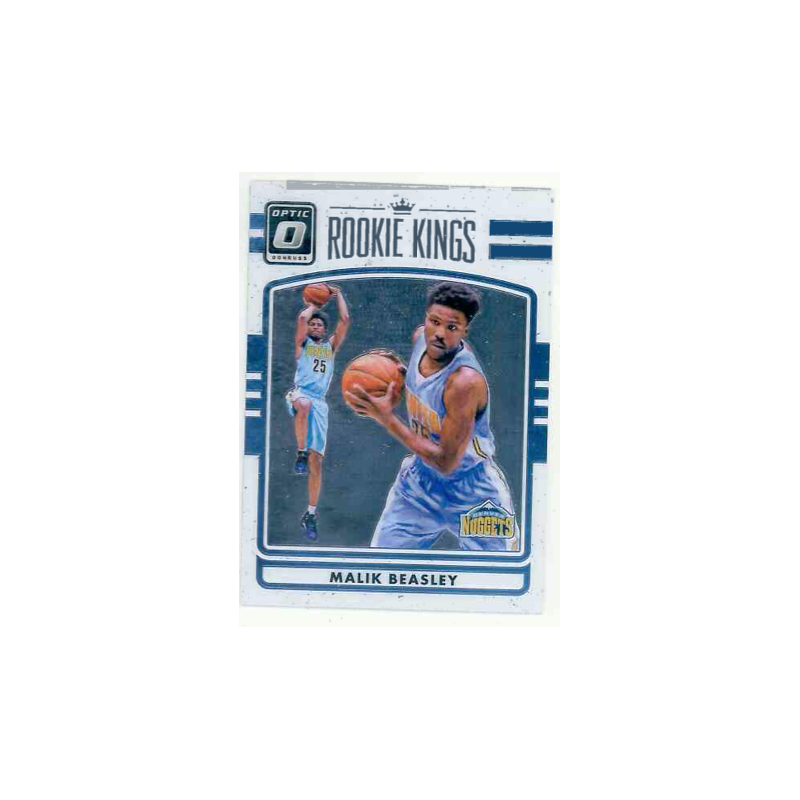 MALIK BEASLEY 2016-17 DONRUSS OPTIC ROOKIE KINGS