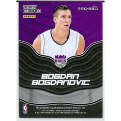 BOGDAN BOGDANOVIC 2017-18 TOTALLY CERTIFIED ROOKIE ROLL CALL RC AUTO