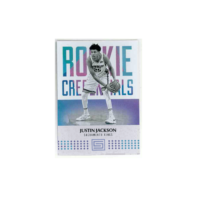 JUSTIN JACKSON 2017-18 PANINI STATUS ROOKIE CREDENTIALS
