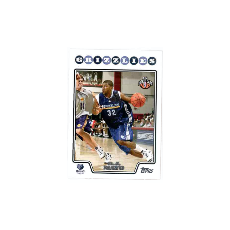 O.J MAYO 2008-09 TOPPS ROOKIE