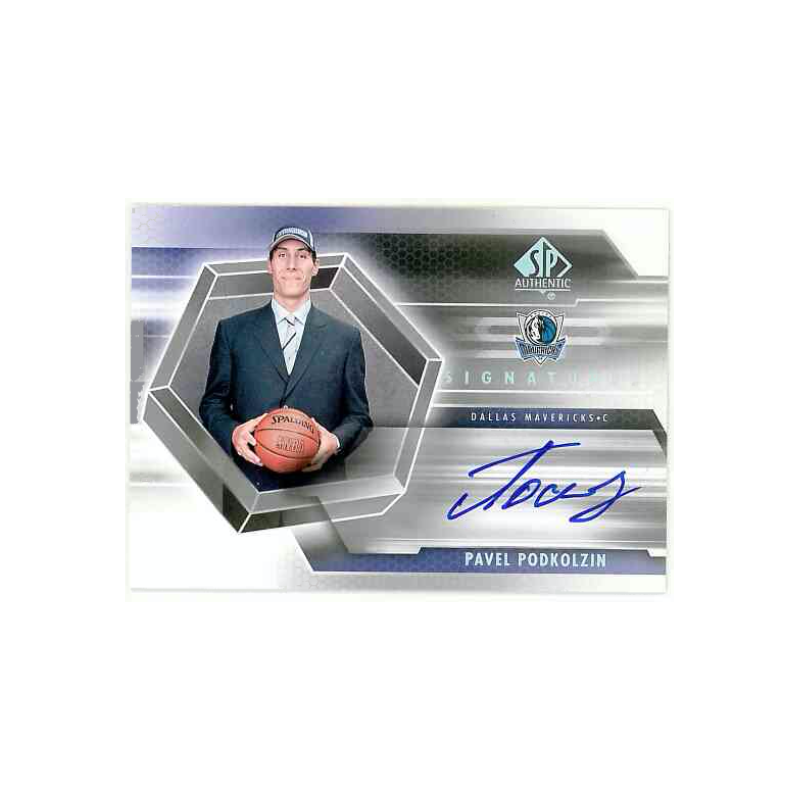 PAVEL PODKOLZIN 2005 SP AUTHENTIC ROOKIE AUTO