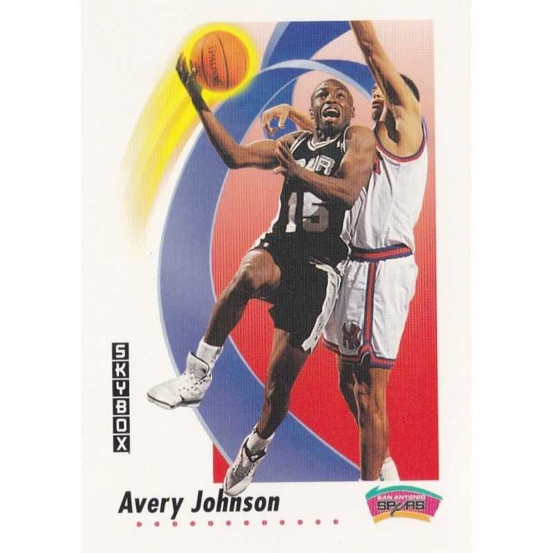 AVERY JOHNSON 1991-92 SKYBOX