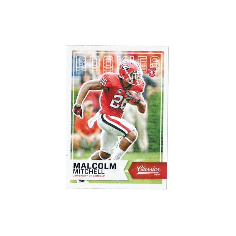 MALCOM MITCHELL 2016 PANINI CLASSICS ROOKIE