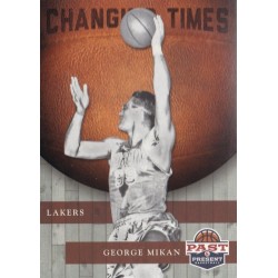 GEORGE MIKAN 2011-12 PANINI PAST & PRESENT CHANGING TIMES