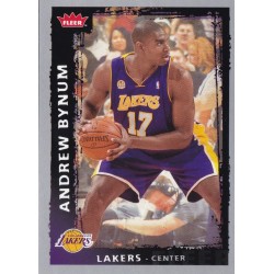 ANDREW BYNUM 2008-09 FLEER