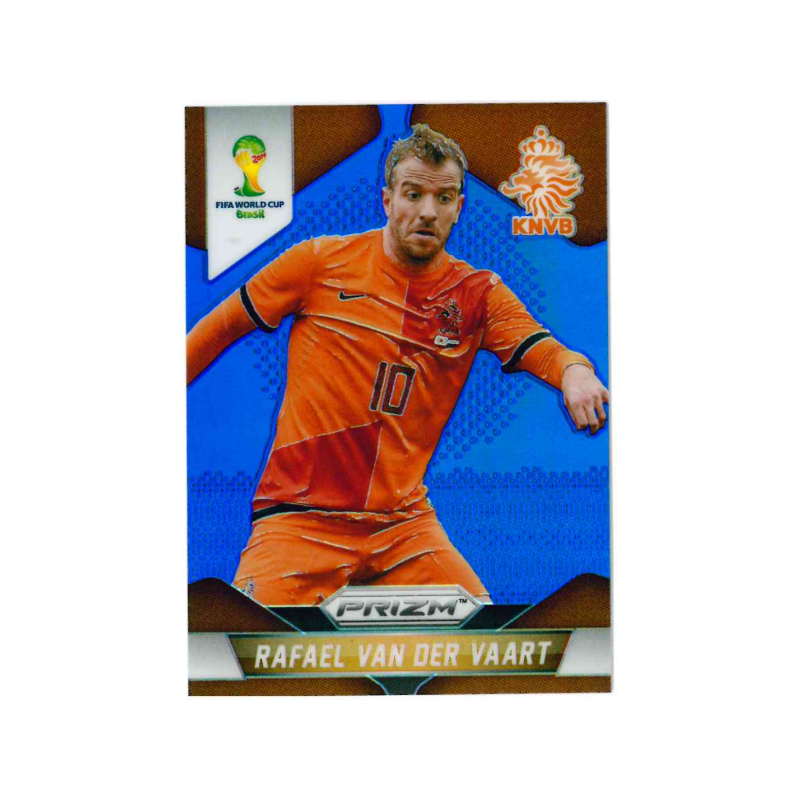 RAFAEL VAN DER VAART 2014 PANINI WORLD CUP BLUE PRIZM /199