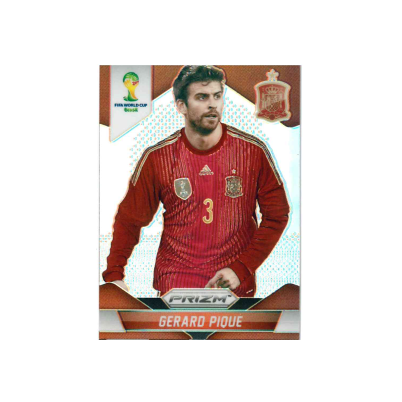 GERARD PIQUE 2014 PANINI PRIZM WORLD CUP PRIZM