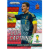 IKER CASILLAS 2014 PANINI PRIZM WORLD CUP CUP CAPTAINS RED BLUE PRIZM