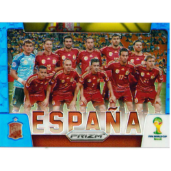 ESPANA 2014 PANINI PRIZM WORLD CUP BLUE PRIZM /199
