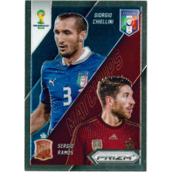 CHIELLINI / RAMOS 2014 PANINI PRIZM WORLD CUP MATCHUPS