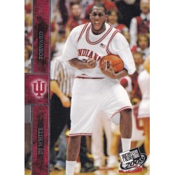 DJ WHITE 2008 PRESS PASS ROOKIE