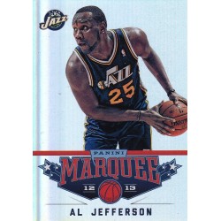 AL JEFFERSON 2012-13 PANINI MARQUEE