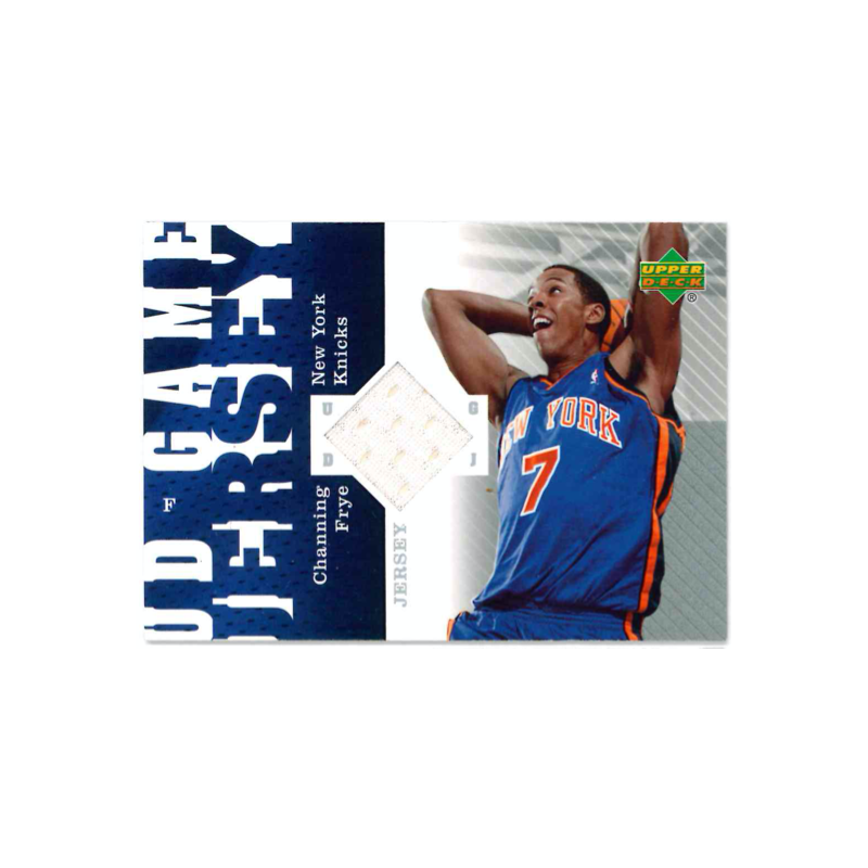 CHANNING FRYE 2006-07 UD GAME JERSEY