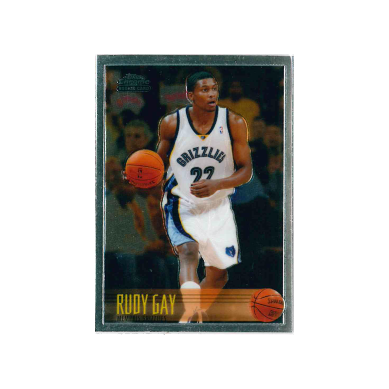 RUDY GAY 2007 TOPPS CHROME ROOKIE