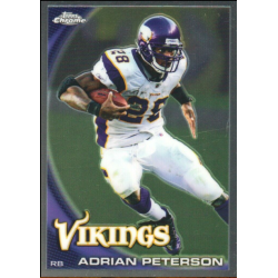 ADRIAN PETERSON 2010 TOPPS CHROME