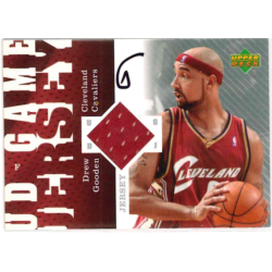 DREW GOODEN 2006-07 UPPER DECK GAME JERSEY