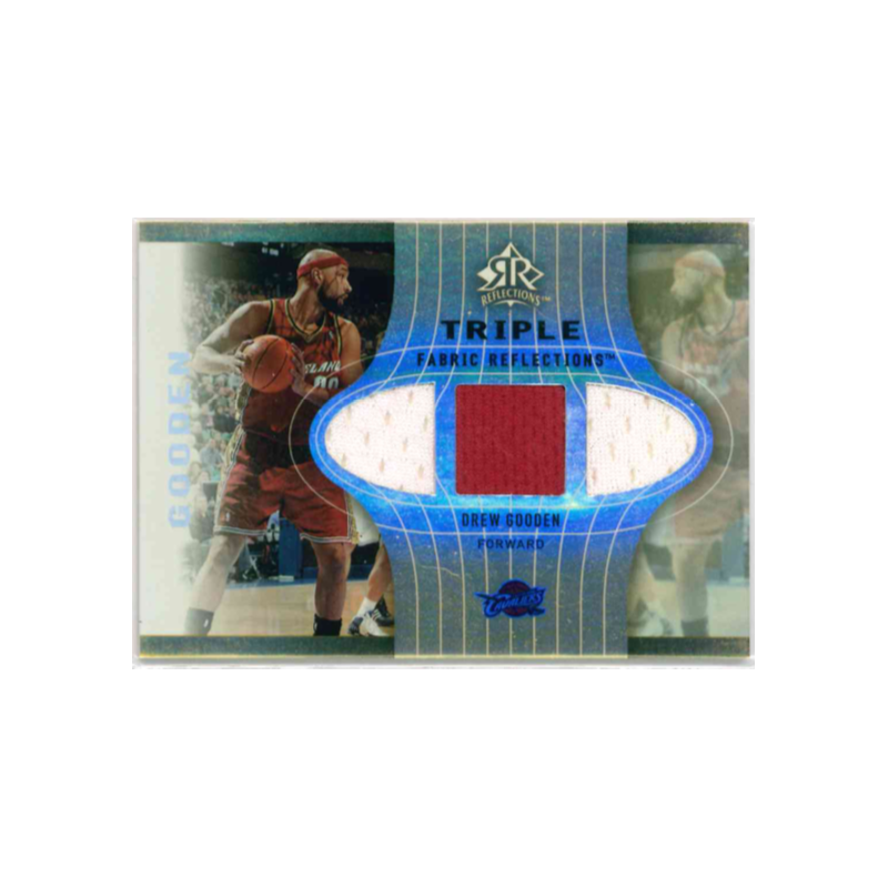 DREW GOODEN 2006-07 UD REFLECTIONS TRIPLE JERSEY /100